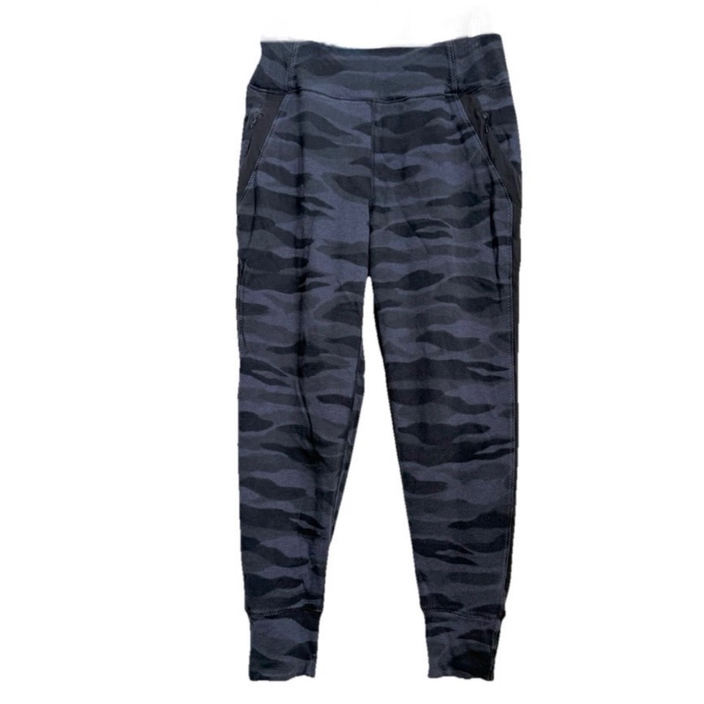 LULULEMON Bolt Sweatpant in Mini Coast Camo Heathered Deep Navy Black Size 8